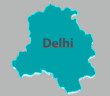 delhi map